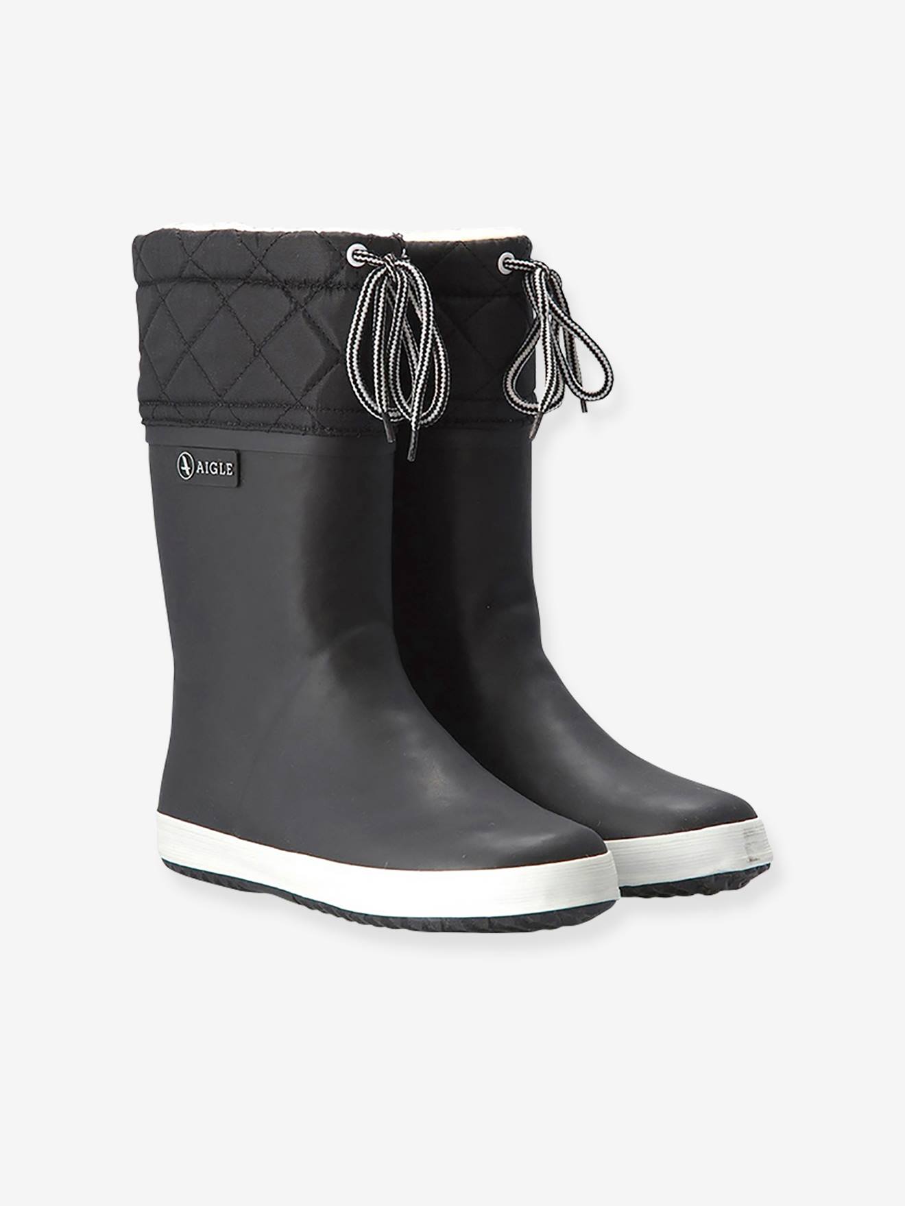Aigle Botte De Pluie Noir Fille Aigle MYRICA BOTTIL Noir Chaussure Pas Cher  Avec