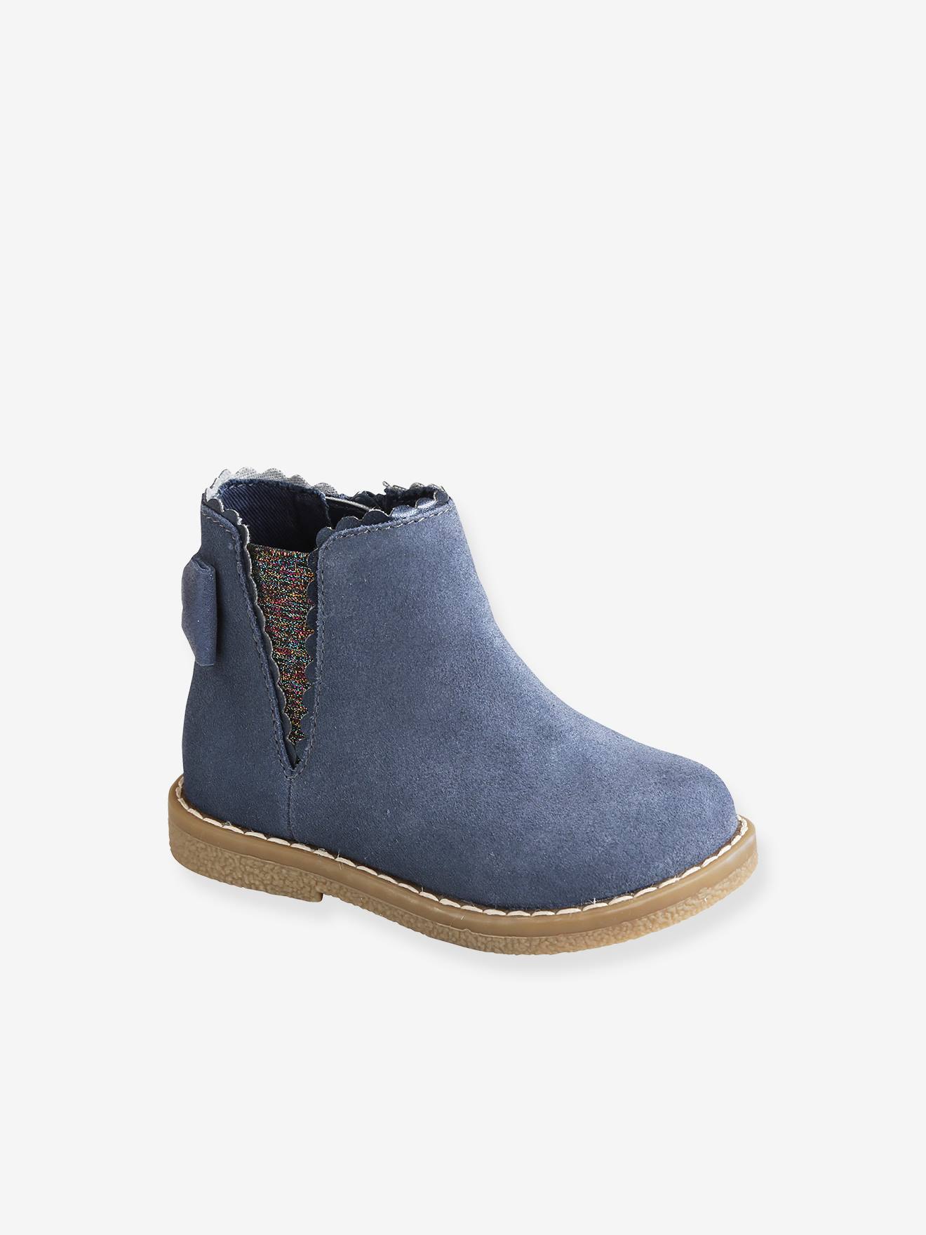 blue baby boots