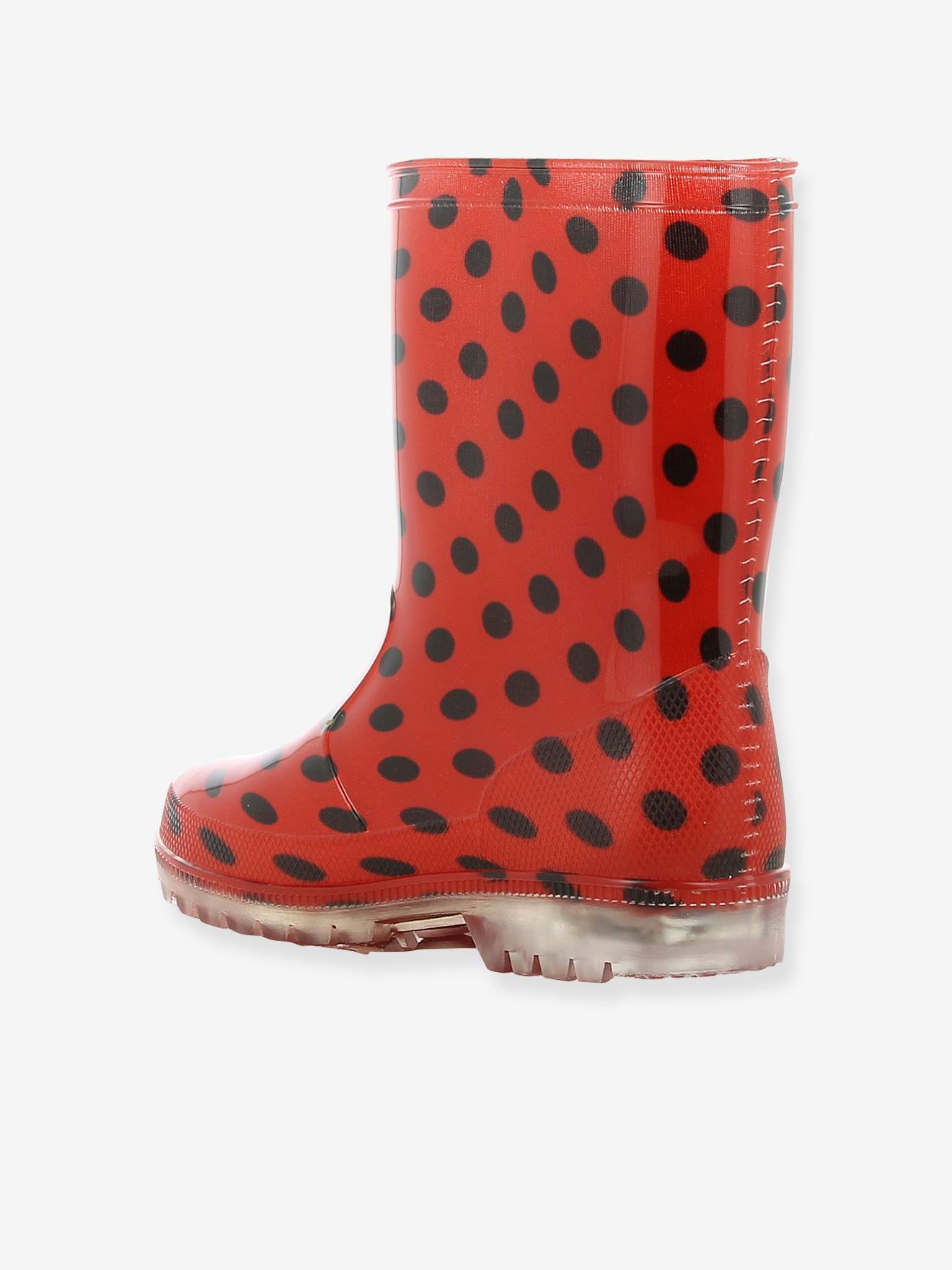 MIRACULOUS/LADYBUG wellies for children Rain Boots Miraculous Sizes 23,25/7,8