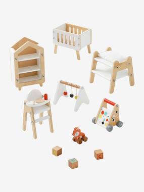 Toys-Dolls & Accessories-Bedroom for Their Little Friends - FSC® Certified Wood