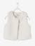 Gilet sans manches imitation fourrure fille BLANC CLAIR UNI+blush - vertbaudet enfant 