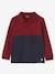 Lot de 2 polos garçon manches longues LOT BLEU JEAN+lot encre+BORDEAUX+LOT GRIS+vert - vertbaudet enfant 