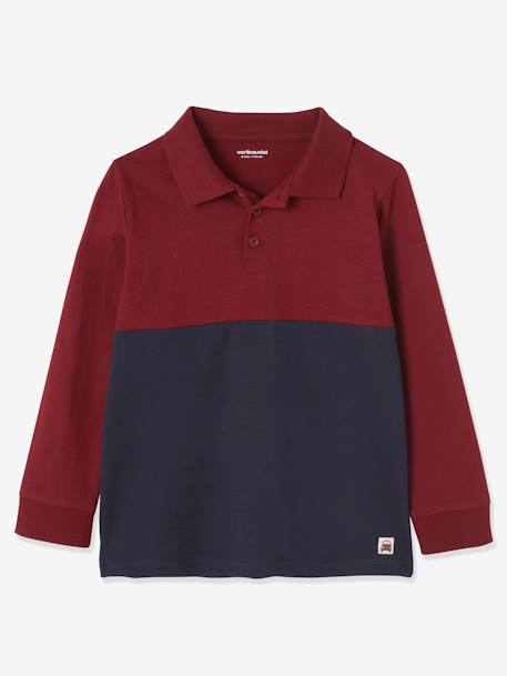 Boys Polo Shirts - Boys Long Sleeved Tops & Kids Polo Shirts - vertbaudet