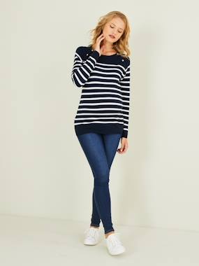 preparing the arrival of baby way mother-to-be-Sailor-Type Top, Maternity & Nursing Special