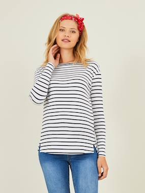 Maternity-T-shirts & Tops-Crossover Top, Maternity & Nursing Special