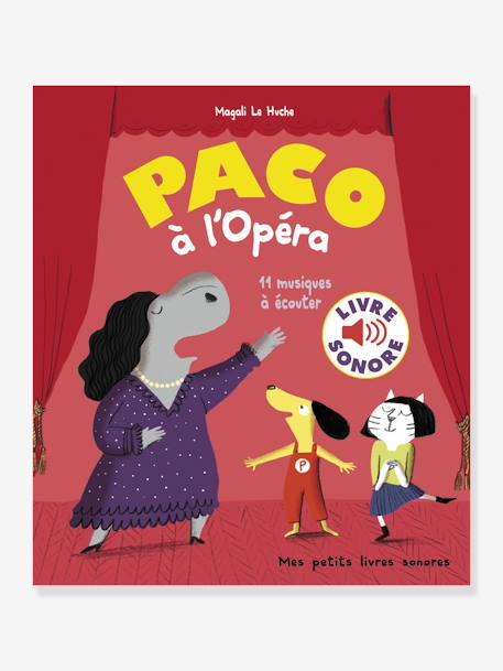 Livre Sonore Paco A L Opera Gallimard Jeunesse Rouge Jouet Livre Sonore Paco A L Opera Gallimard Jeunesse Rouge Jouet