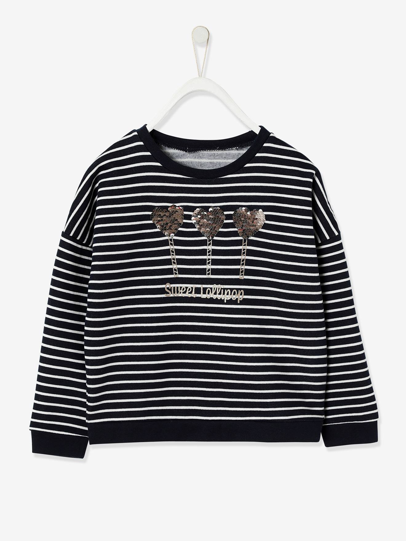girls black sweatshirt