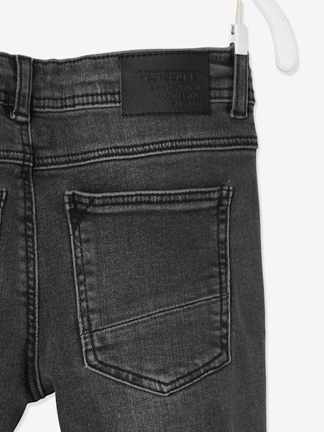 WIDE Hip, MorphologiK Slim Leg Waterless Jeans, for Boys Dark Blue+Dark Grey+Denim Blue+denim grey+double stone - vertbaudet enfant 