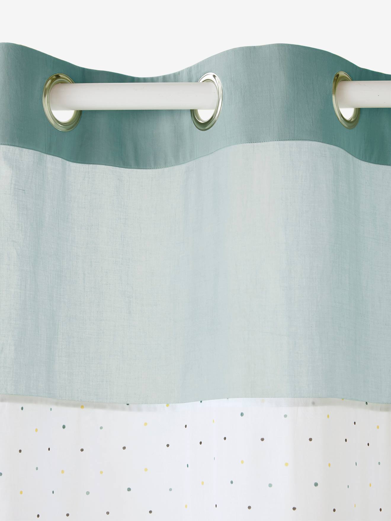 Sheer Curtain, A L'EAU - green, Bedding & Decor