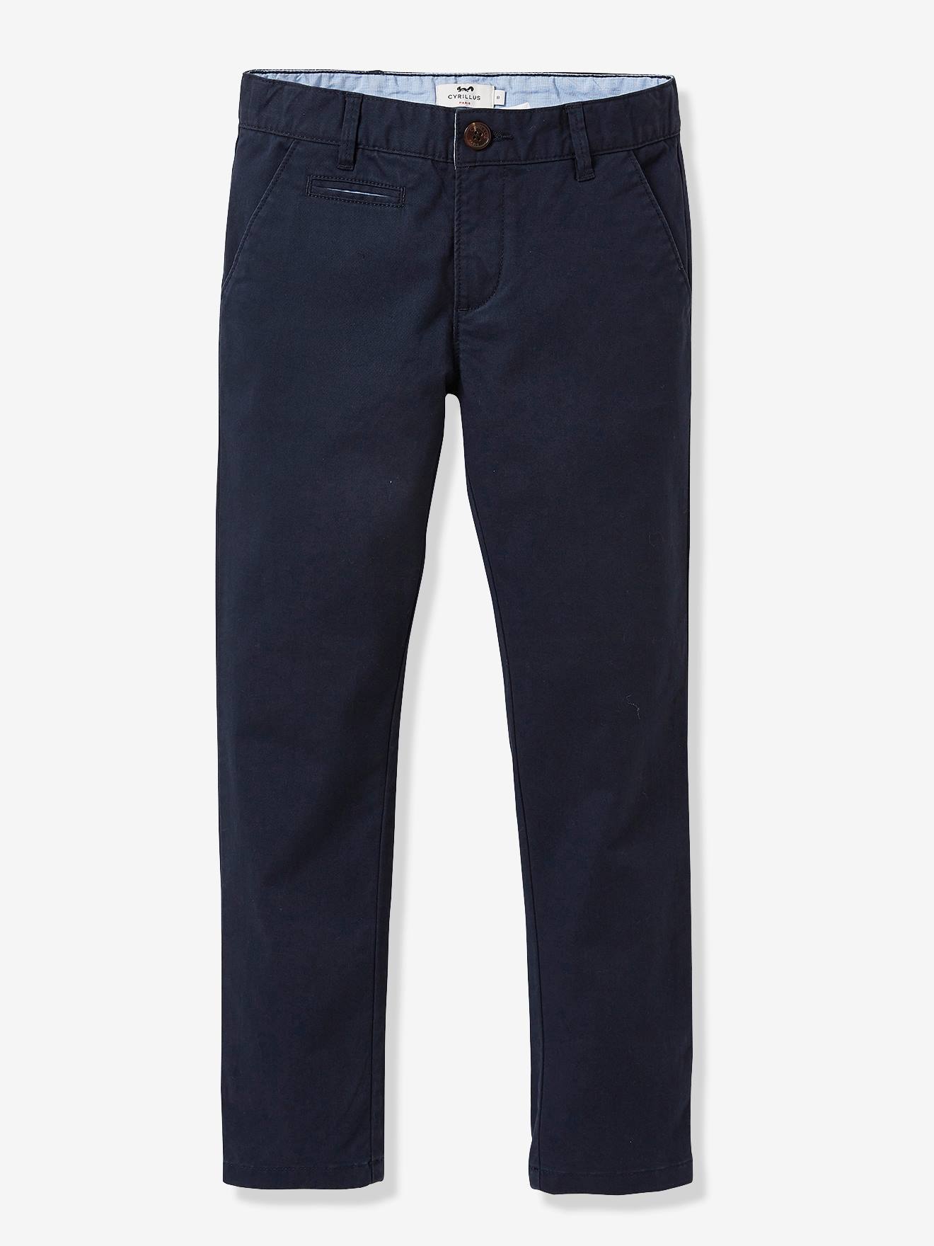 pantalon chino garcon 14 ans