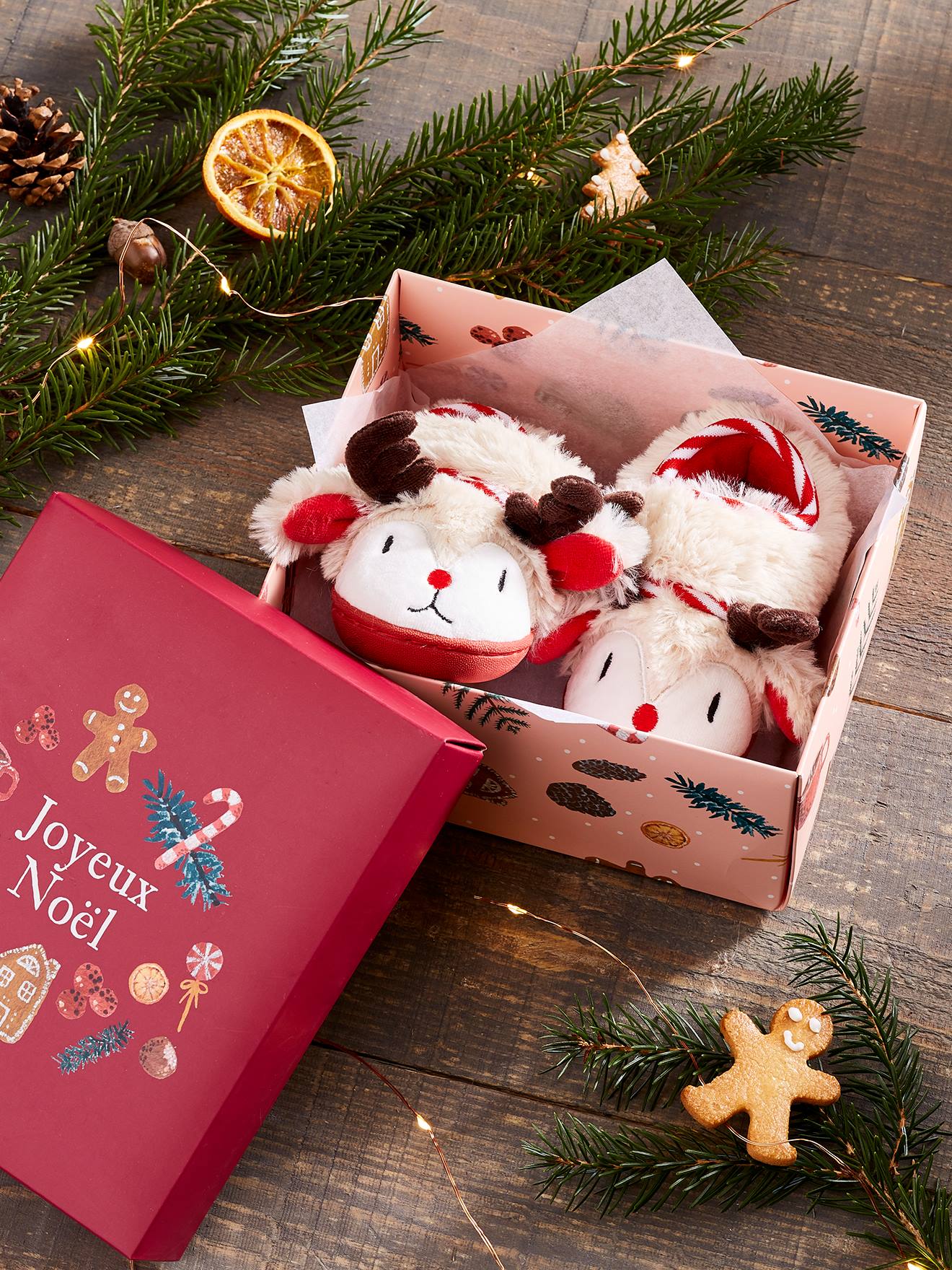 boys christmas slippers