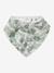 3 Bandana-Style Bibs in Cotton Gauze Brown+crystal blue+GREEN DARK ALL OVER PRINTED+Light Green+old rose+sage green+White/Print - vertbaudet enfant 