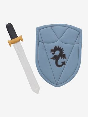 Toys-Knight Costume with Shield + Sword