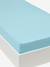 Drap-housse enfant en jersey extensible uni couleur BLEU+GRIS+PARME+ROSE - vertbaudet enfant 