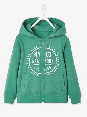 Boys-Cardigans, Jumpers & Sweatshirts-Sweatshirts & Hoodies-Jacket with Zip, for Boys
