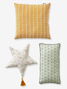 -Set of 3 assorted cushions