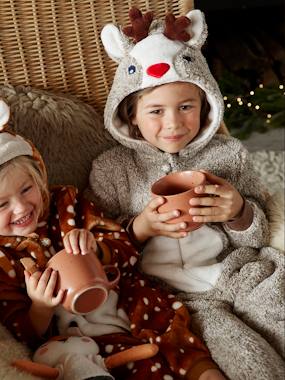 -Plush Effect 'Reindeer' Onesie for Boys