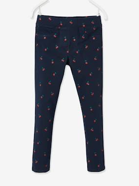 expert-trouser-MEDIUM Hip, MorphologiK Treggings with Printed Cherries, for Girls