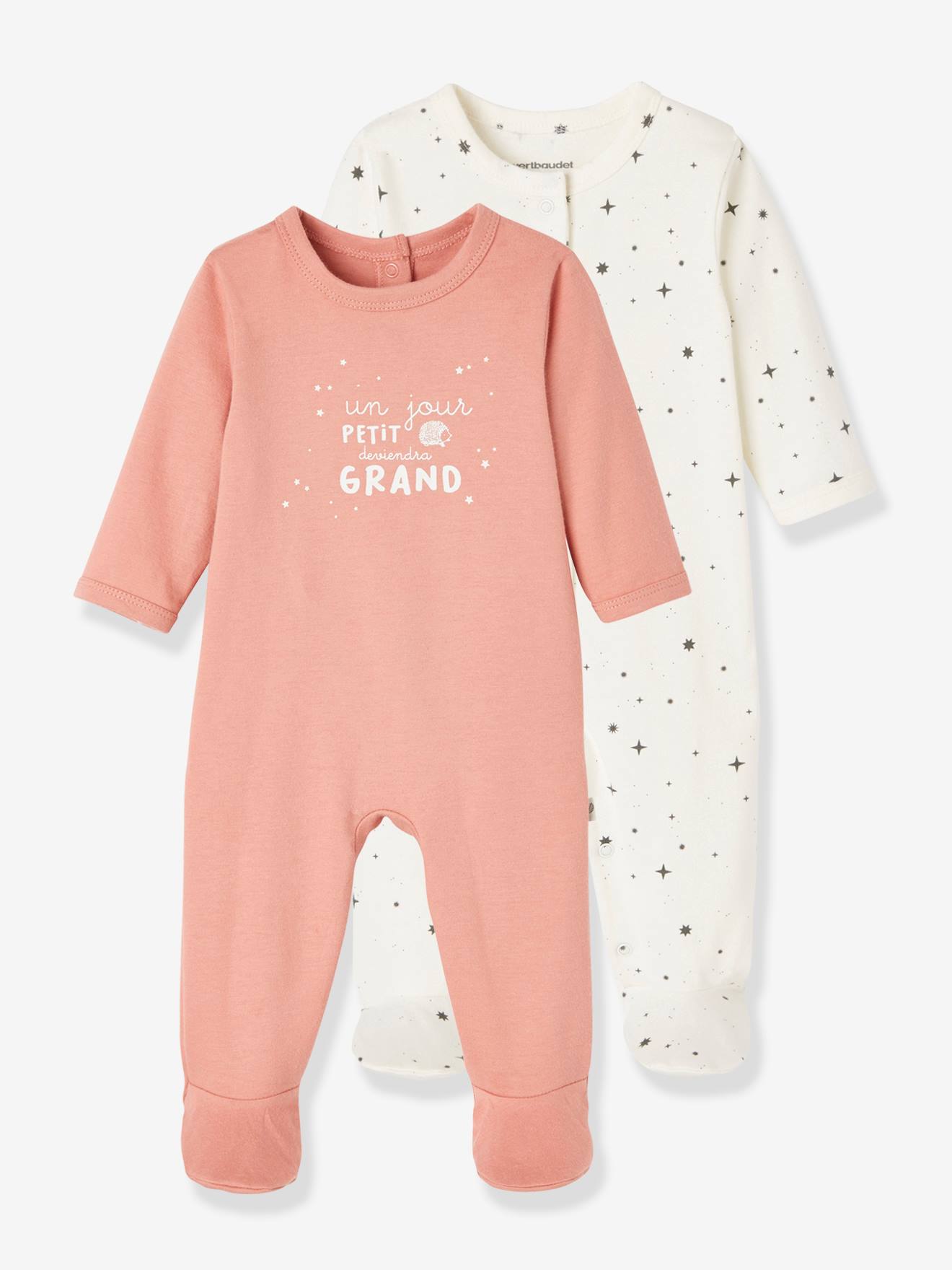 Pyjama 2-pièces en coton bio - Bébé fille