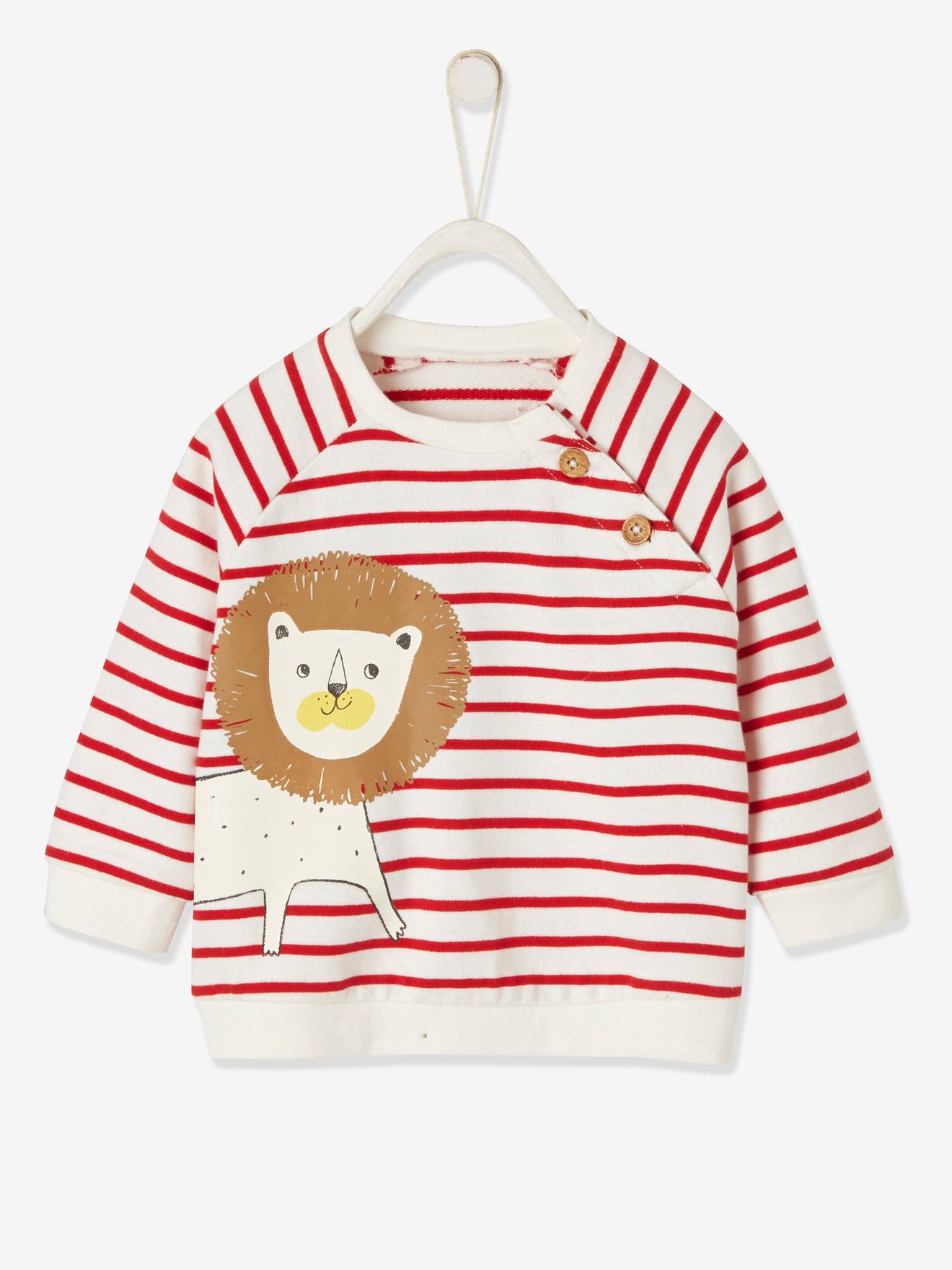 red baby sweatshirt