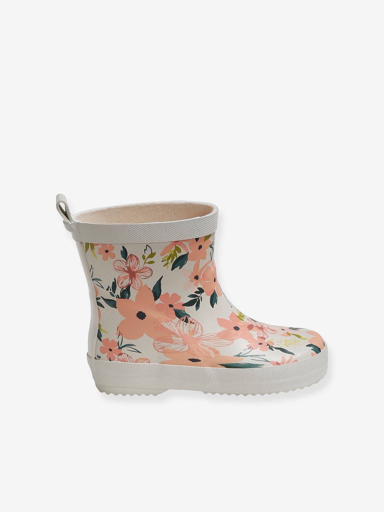 Bottes De Pluie Enfant Vertbaudet - Bicolores Avec Boucle - Semelle Antidérapante - Taille Maternelle