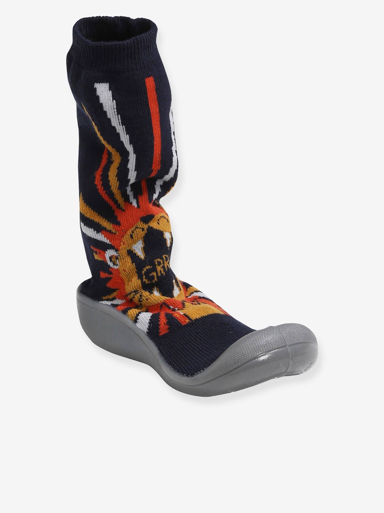 Men s Dunlop Snug Nordic Boot Slippers NAVY