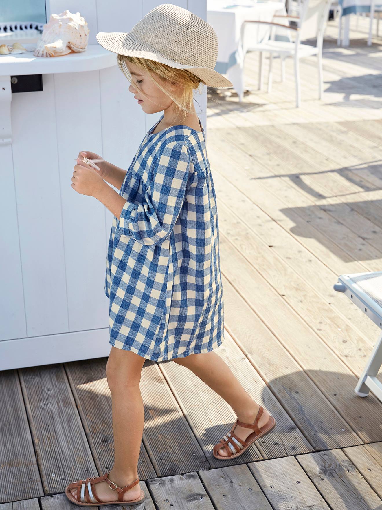 robe vichy bebe fille