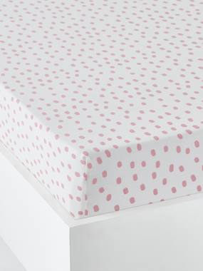 -Fitted Sheet for Children, PINK JUNGLE Theme