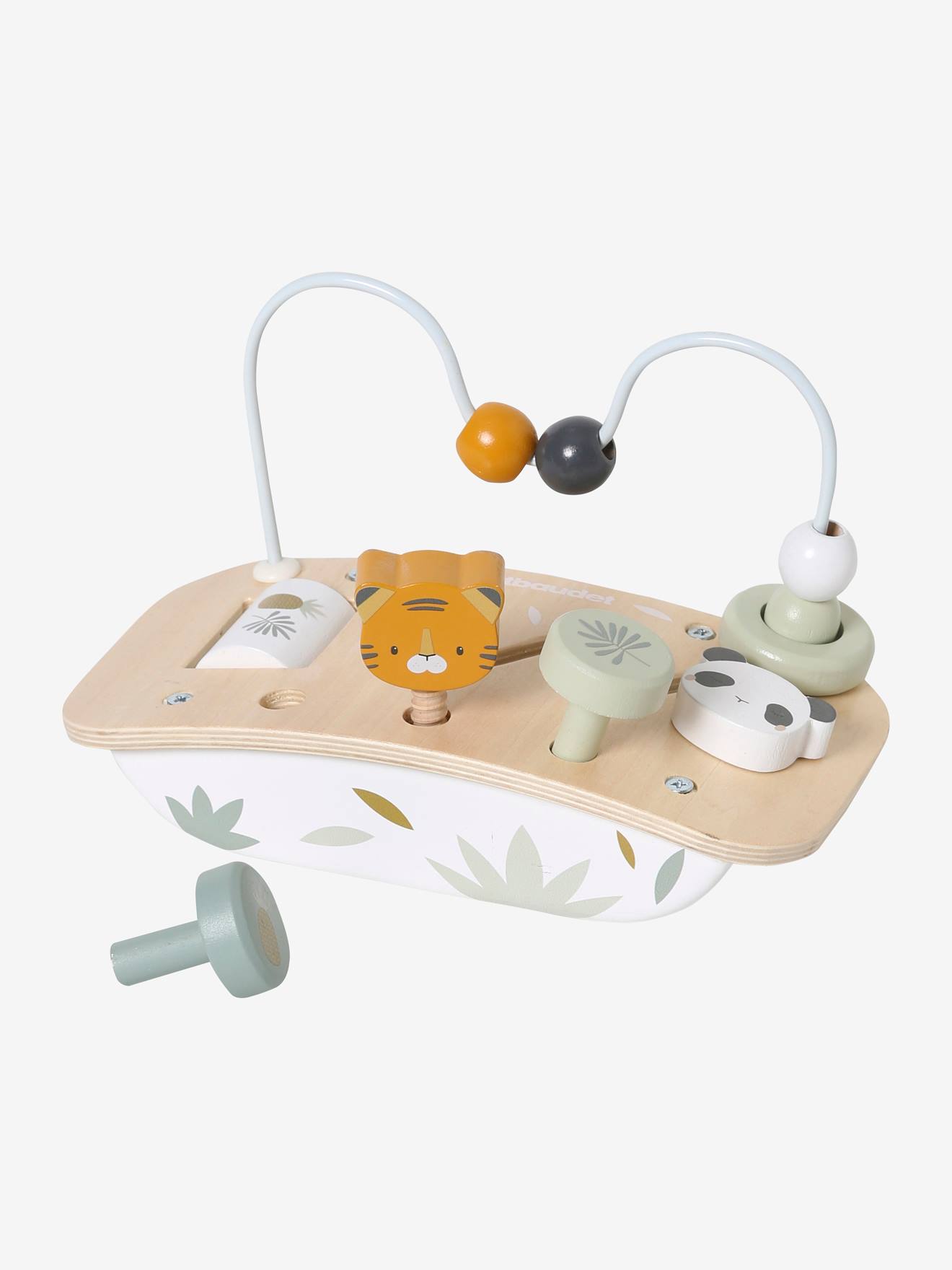 Mini Table D Activites Hanoi En Bois Fsc Multicolore Jouet