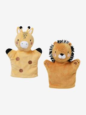 Toys-Role Play Toys-Workshop Toys-Pack of 2 Velour Puppets, Hanoi Theme