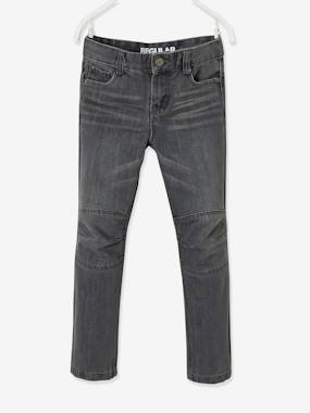-Indestructible Straight Cut Jeans, for Boys