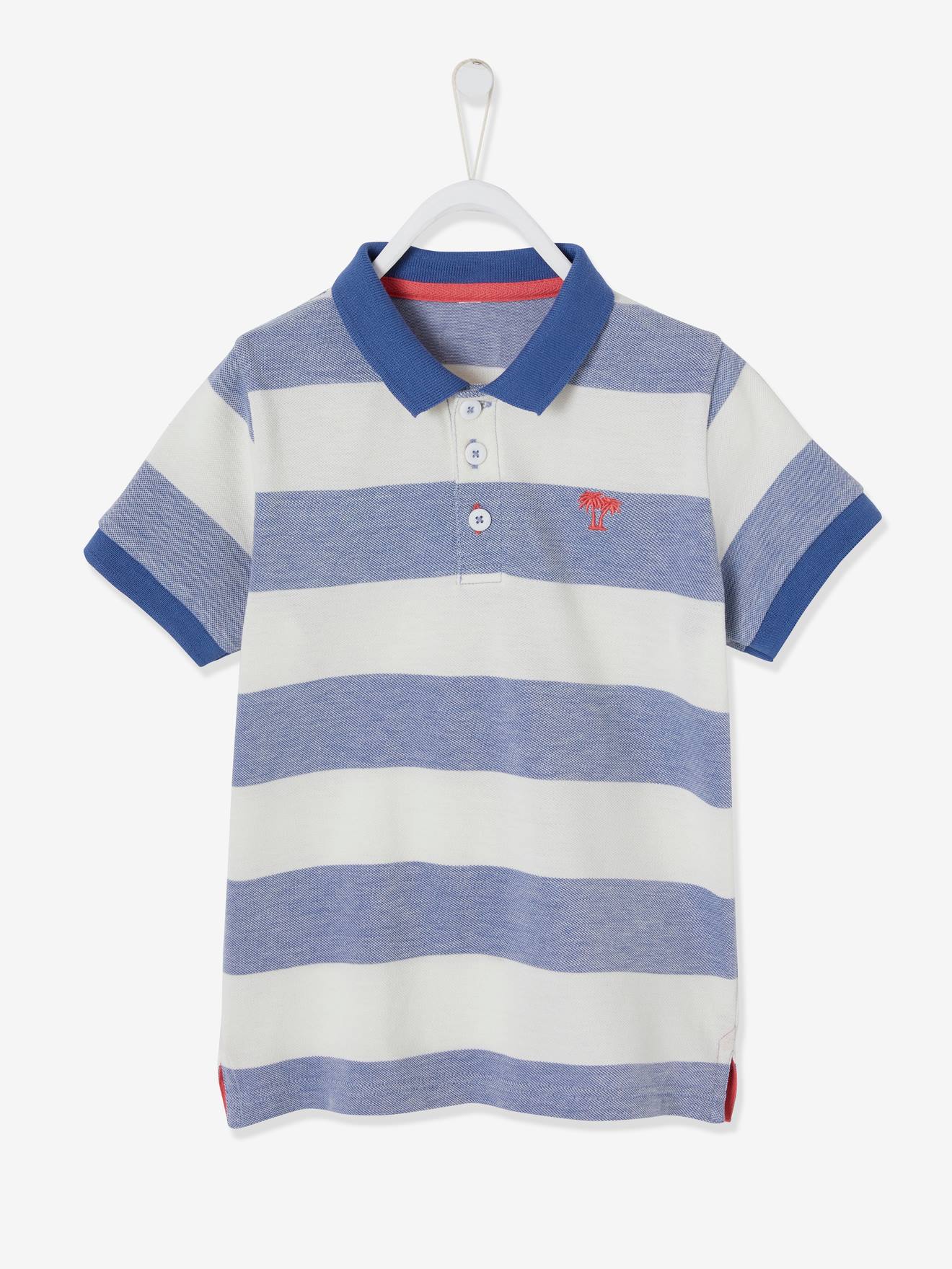 polo shirt with stripes