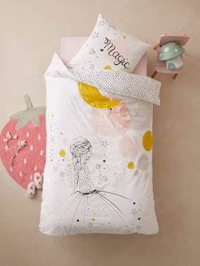 Linge de lit & Déco-Parure enfant Magicouette PRINCESSE & PETITS POIS