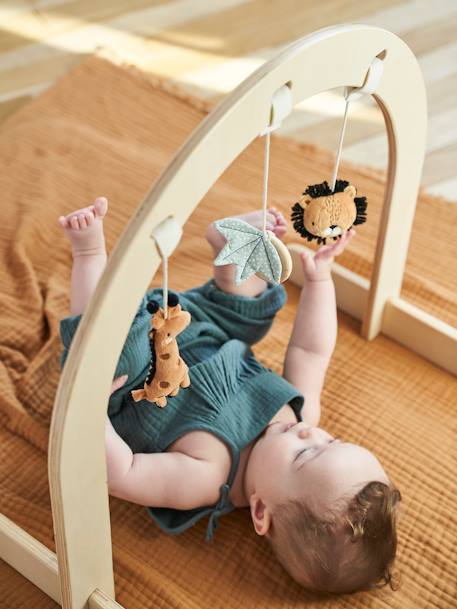 Wooden Activity Arch Fsc Certified Beige Toys