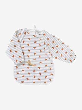 Toys-Smock-Like Bib with Long Sleeves