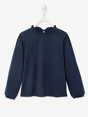 Tee-shirt blouse fille détails en macramé Oeko-Tex®  - vertbaudet enfant