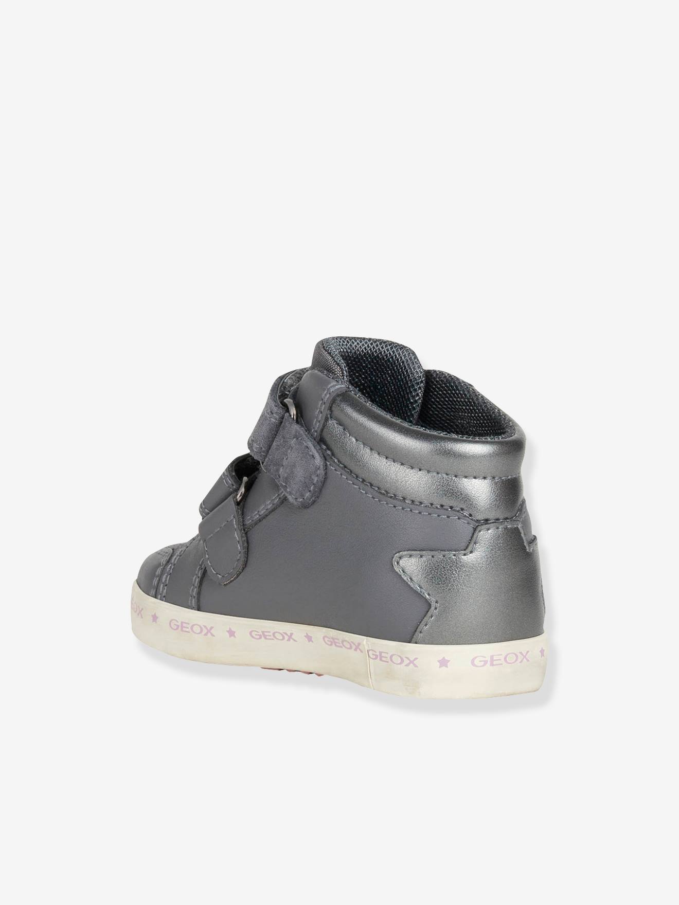 Peculiar Contour Petulance Trainers for Baby Girls, Kilwi Girl B by GEOX® - dark grey, Shoes