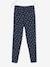 Printed Leggings for Girls Dark Blue/Print+ecru+grey green+GREY MEDIUM  ALL OVER PRINTED+Light Green/Print+nude pink+PINK DARK ALL OVER PRINTED+sky blue - vertbaudet enfant 