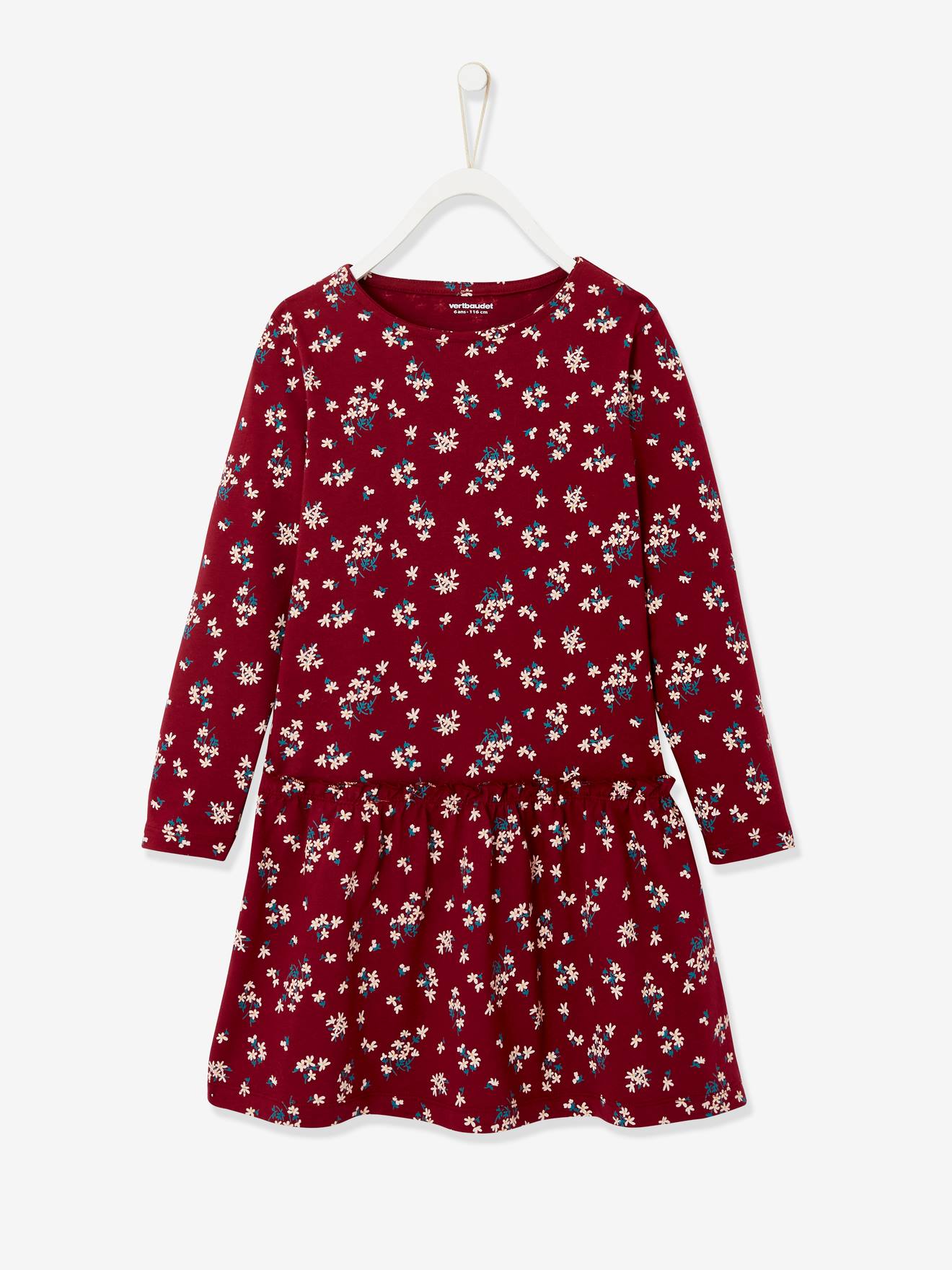 robe fille manche longue