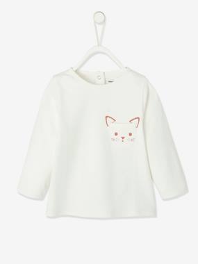 Baby-Long-Sleeved Top, for Baby Girls