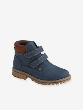 Shoes-Boys Footwear-Shoes-High-Top Ankle Boots with Touch Fasteners for Boys