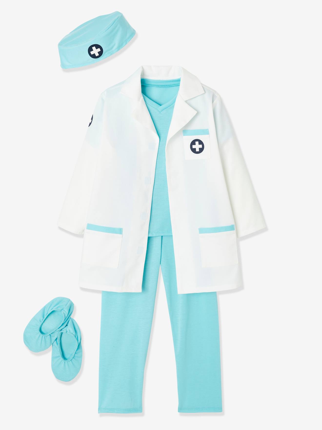 Doctor Lab Coat & Scrubs for 16 Stuffed Animals