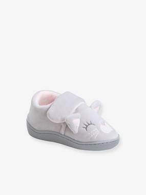 Shoes-Baby Footwear-Plush Slippers for Baby Girls