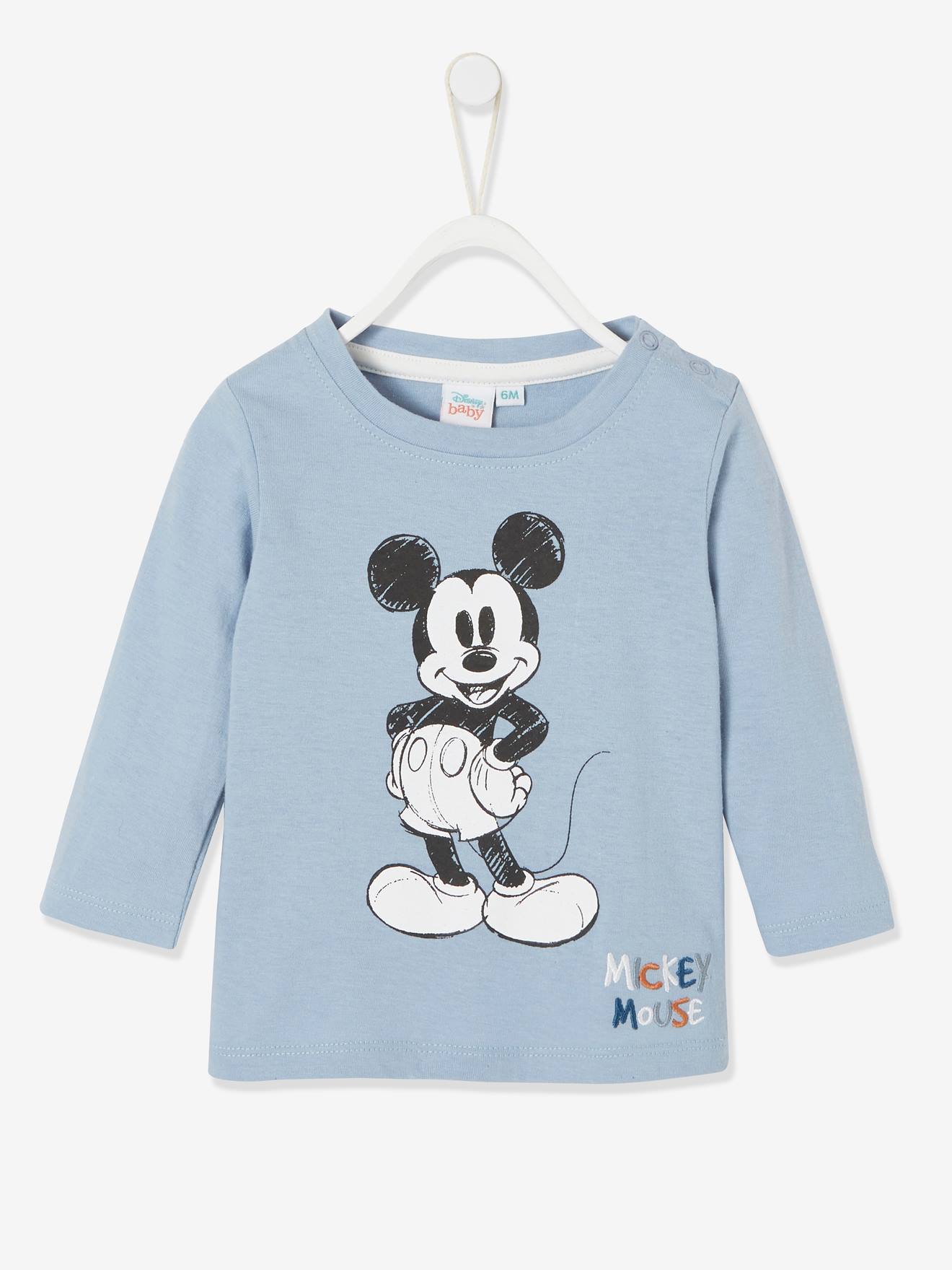 T Shirt Bebe Mickey Bleu 16 4010 Tcx Bebe