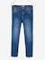 NARROW Hip, MorphologiK Slim Leg Waterless Jeans, for Boys Dark Blue+Dark Grey+Denim Blue+denim grey+double stone - vertbaudet enfant 