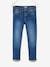 NARROW Hip, MorphologiK Slim Leg Waterless Jeans, for Boys Dark Blue+Dark Grey+Denim Blue+denim grey+double stone - vertbaudet enfant 