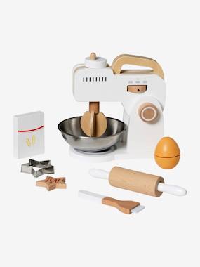 Toys-Role Play Toys-Kitchen Toys-Cake Mixer + Baking Set in FSC® Wood
