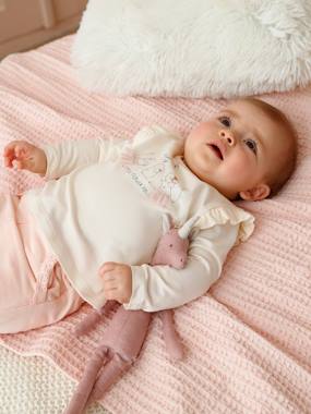 Baby-Long Sleeve Bodysuit Top for Babies, Little Mice