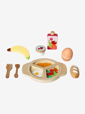 Toys-Dolls & Accessories-Large Meal Set for Dolls in FSC® Wood