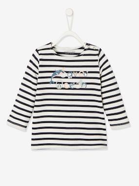 -Sailor-type Top 'Save Océan', for Babies
